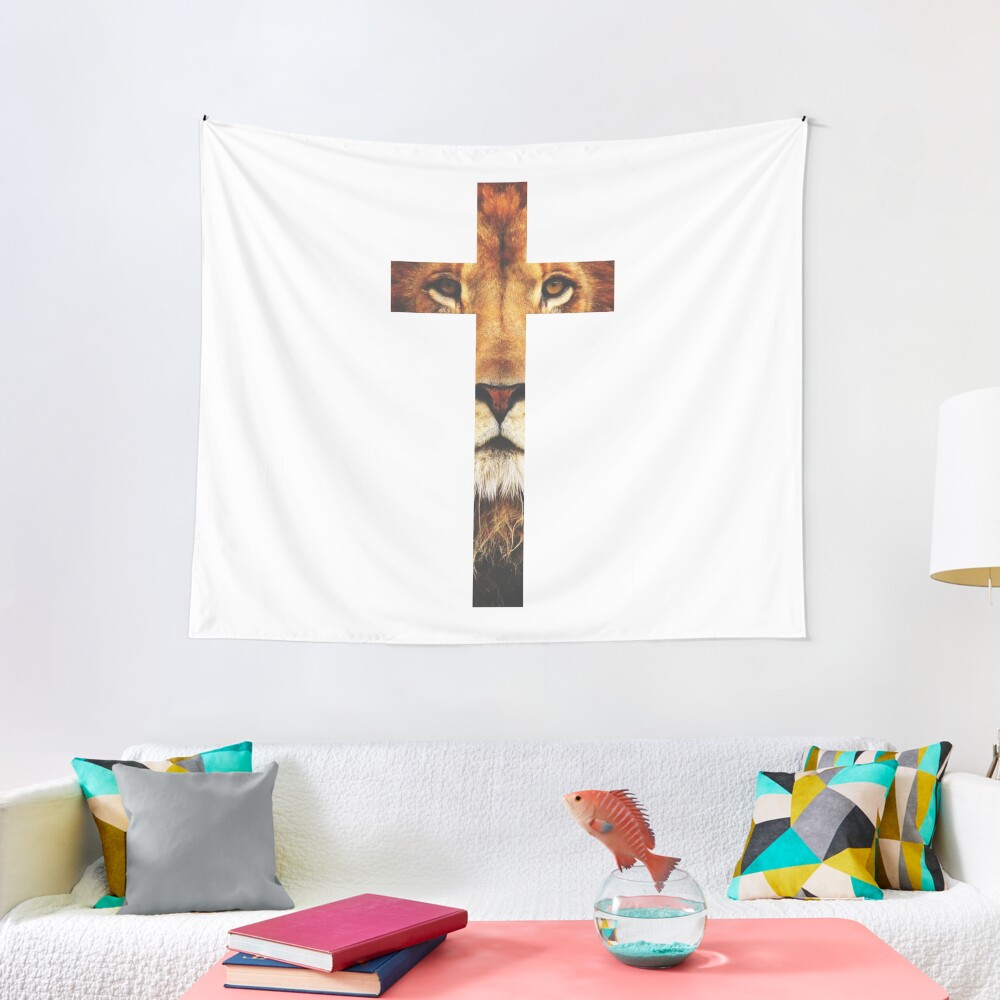 Christian Cross Tapestry