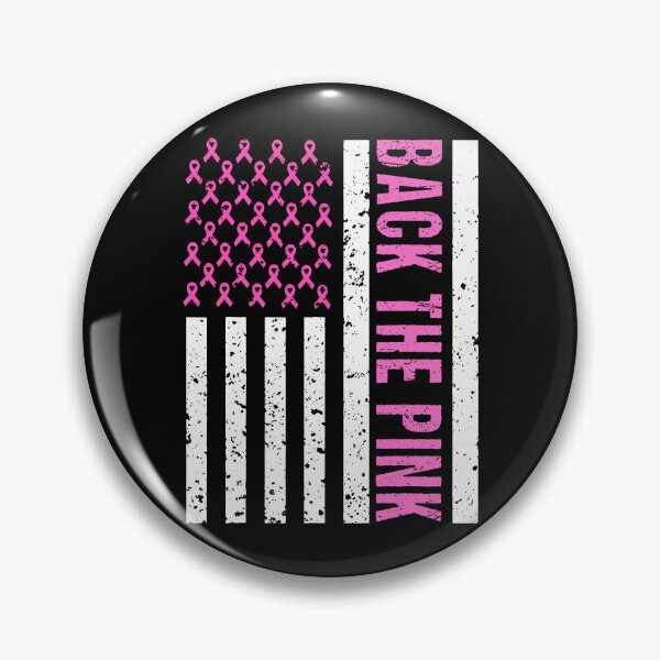 Item preview, Back The Pink Breast Cancer Awareness Flag designed and sold by BoriJanis.