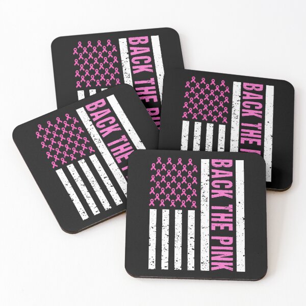 Item preview, Back The Pink Breast Cancer Awareness Flag designed and sold by BoriJanis.