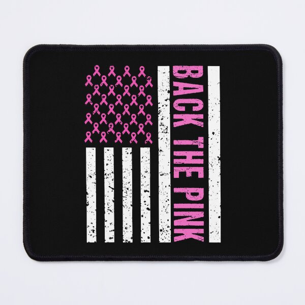 Item preview, Back The Pink Breast Cancer Awareness Flag designed and sold by BoriJanis.