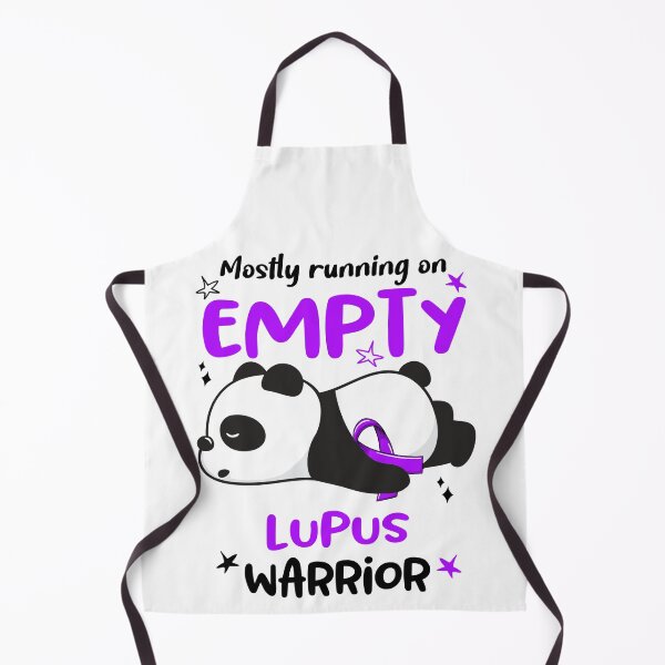 Item preview, Lupus Awareness - Mostly Running On Empty Lupus Warrior designed and sold by Hilten.