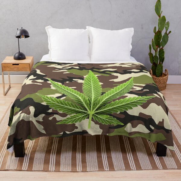 Item preview, Green Camouflaged Marijuana designed and sold by RocFashions.