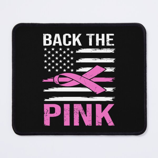 Item preview, Back The Pink Ribbon Flag Breast Cancer Awareness designed and sold by BoriJanis.