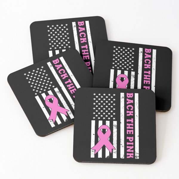 Item preview, Back The Pink Ribbon Flag Breast Cancer Awareness designed and sold by BoriJanis.