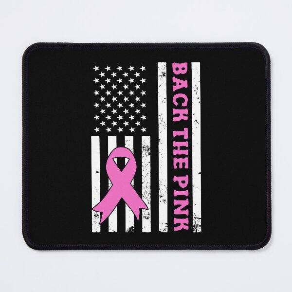 Item preview, Back The Pink Ribbon Flag Breast Cancer Awareness designed and sold by BoriJanis.