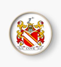 Cove Coat of Arms Clock