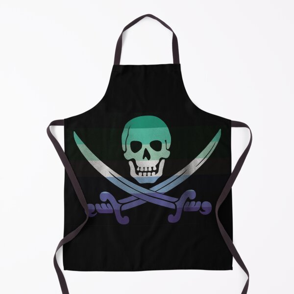 Item preview, Gay Pirate Pride Flag - Avast ye! designed and sold by Ispeakgeek.