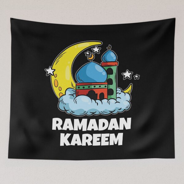 Aperçu de l'œuvre ramadan kareem Muslim Lent Fasting Kids créée et vendue par Moonpie90.