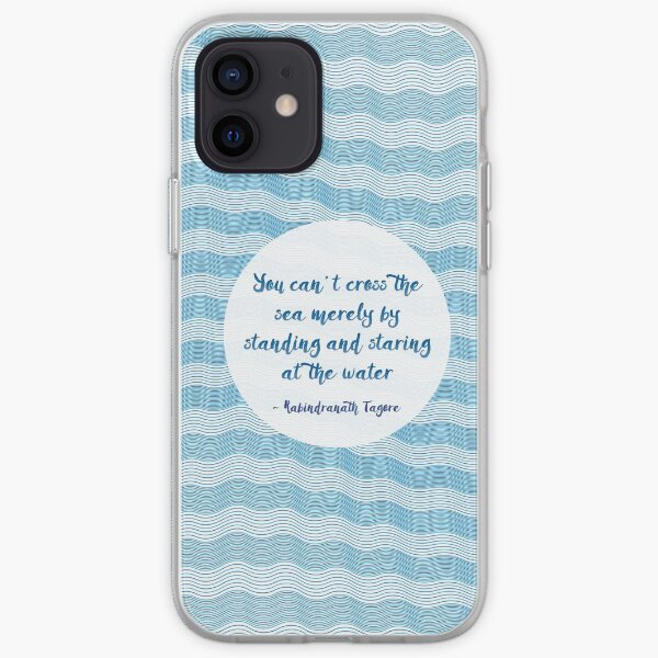 Tagore by the Sea iPhone Soft Case