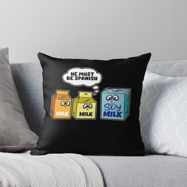 Item preview, Funny Spanish Soy Milk Joke designed and sold by Moonpie90.