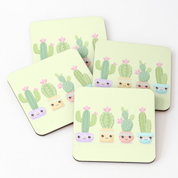 Item preview, Kawaii cacti designed and sold by ArteAnnie.