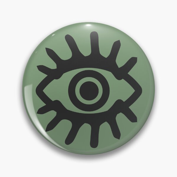 Item preview, Sage green and black eye print designed and sold by DemonicGloom.