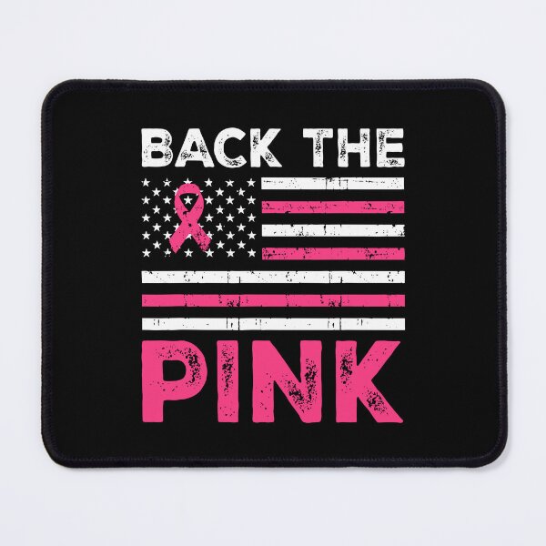 Item preview, Back The Pink Ribbon Flag Breast Cancer Awareness designed and sold by BoriJanis.