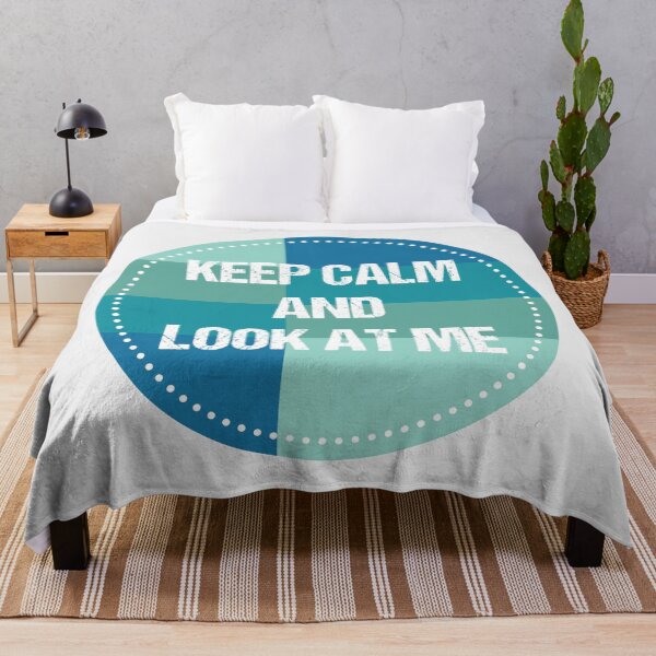 Item preview, keep calm and look at me designed and sold by THROUGH-LIFE.