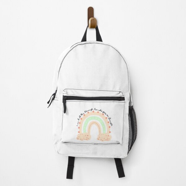 Item preview, rainbow christian sticker designed and sold by Raquel Quintana.