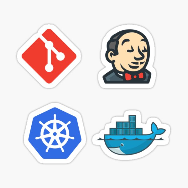 Item preview, DevOps Pack : Git, Docker, Kubernetes, Jenkins  designed and sold by MDARTSY.