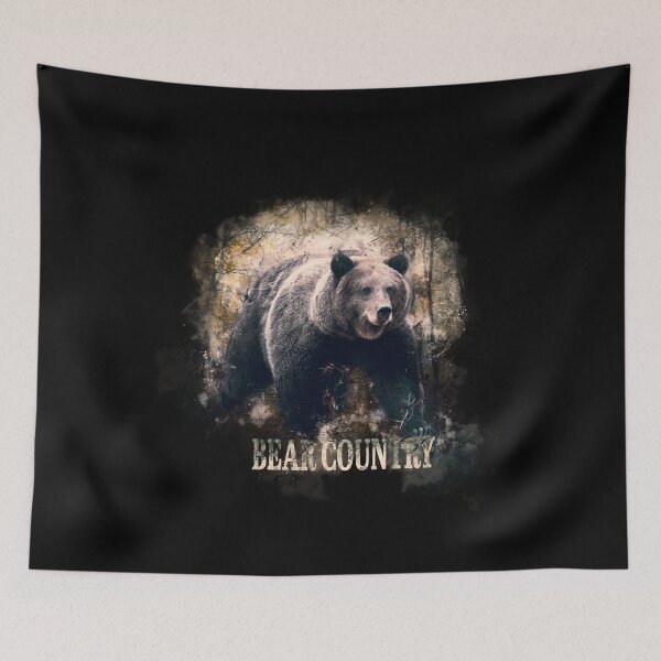 Item preview, Bear Walking in the Woods Bear Country designed and sold by KemeDesign.