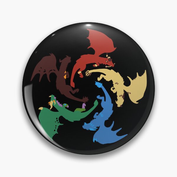 Item preview, Five Dragon Flights designed and sold by RackhamGreg.
