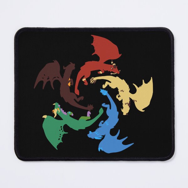 Item preview, Five Dragon Flights designed and sold by RackhamGreg.