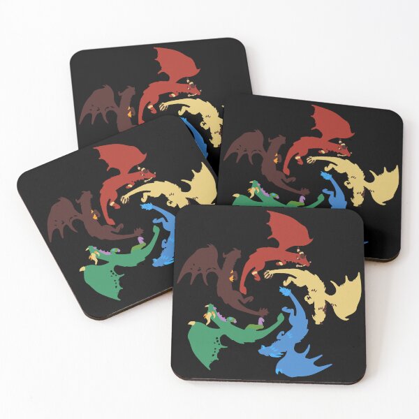 Item preview, Five Dragon Flights designed and sold by RackhamGreg.