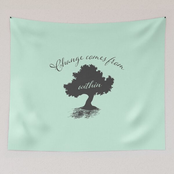 Item preview, Change comes from within designed and sold by Plumtree81.