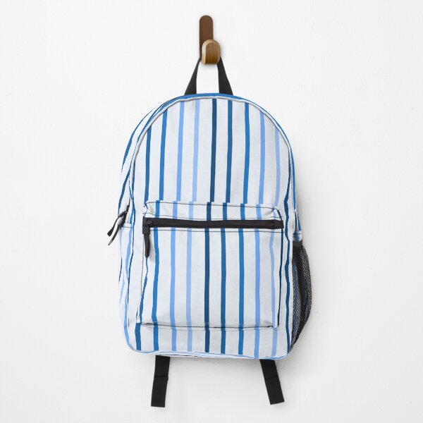 Item preview, Multicolored Abstract Pattern Light Blue Vertical Striped designed and sold by HopefulFlower.