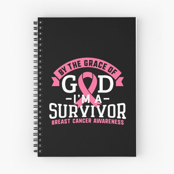 Item preview, Breast Cancer Survivor Support Pink Ribbon Grace God designed and sold by BoriJanis.