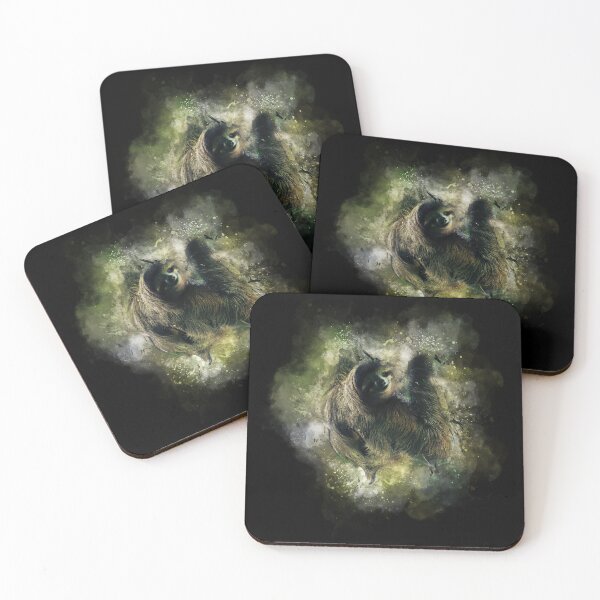 Item preview, Sloth Being Lazy Watercolor  designed and sold by KemeDesign.