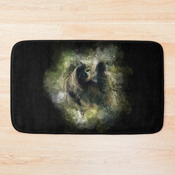 Item preview, Sloth Being Lazy Watercolor  designed and sold by KemeDesign.