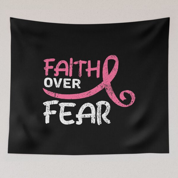 Item preview, Cancer Survivor Faith Pink Ribbon Breast Cancer Awareness designed and sold by BoriJanis.