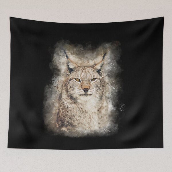Item preview, lynx Watercolor Digital Art designed and sold by KemeDesign.
