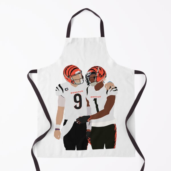 Item preview, Natural Soccer League Overcome Yourself Joe Burrow And Ja'Marr Chase Retro designed and sold by JimenezIllusion.