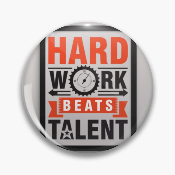 Item preview, Motivational quotes, Hard Work beats Talent designed and sold by StevanoArt.