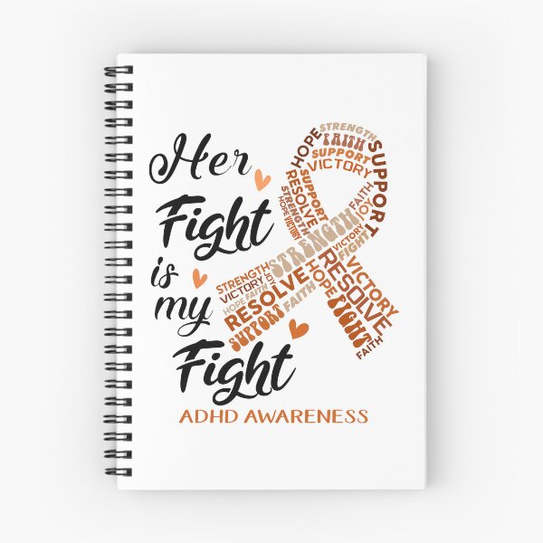 Item preview, ADHD Warrior, Her Fight is my Fight ADHD Awareness designed and sold by Greggwillard.