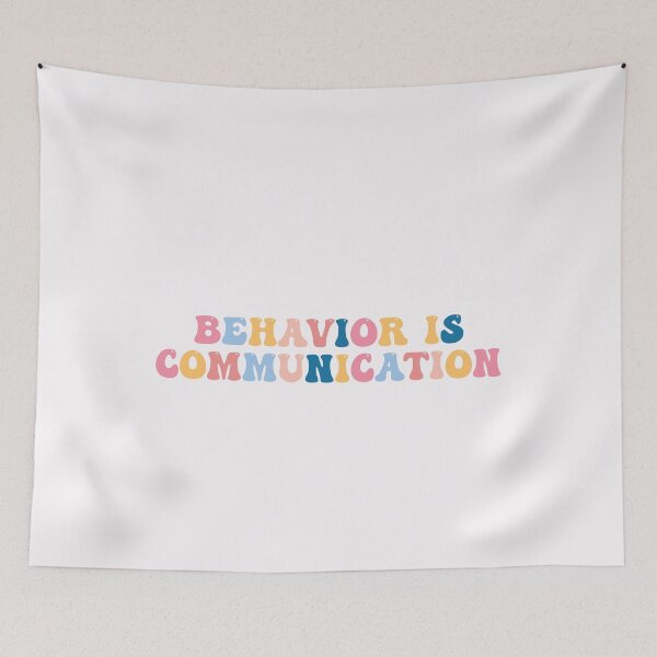 Item preview, Behavior Is Communication SPED Teacher Gift, BCBA , autism , school psychology ,Special Ed Teacher  designed and sold by FunnyCoolTee.