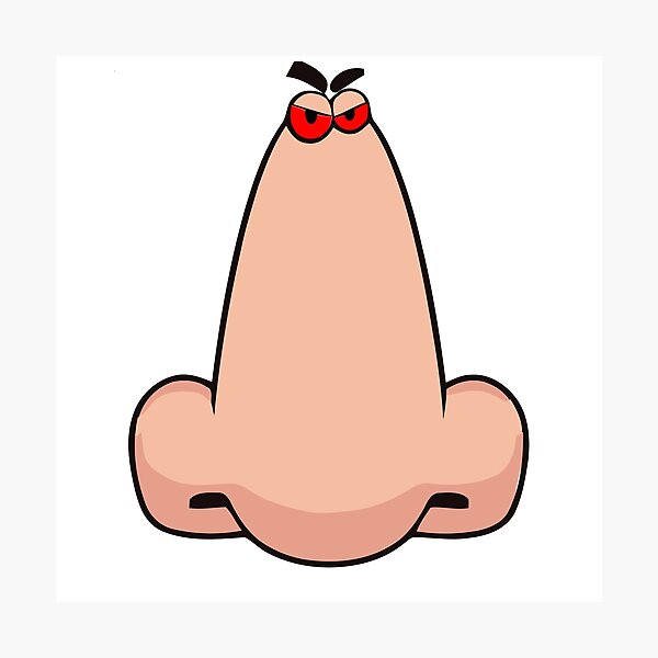 Item preview, nose cartoon funny designed and sold by AZEM-ST.
