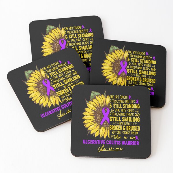 Item preview, Ulcerative Colitis Awareness - She is A Ulcerative Colitis Warrior SHE IS ME designed and sold by ArangoaStore.
