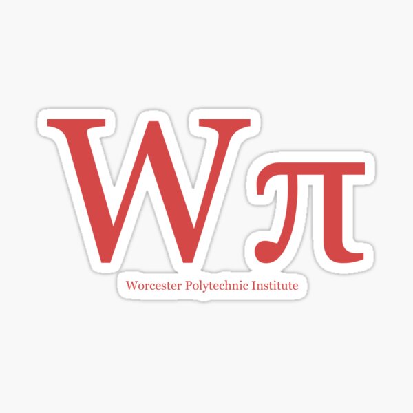 Item preview, Worcester Polytechnic Institute WPI Pi Symbol designed and sold by ghilardimghil.