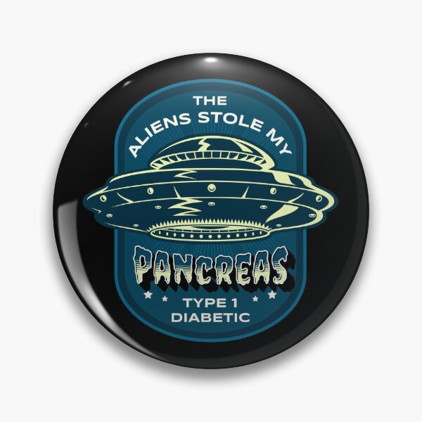 Item preview, Type One Diabetes Awareness T1D The Aliens Stole My Pancreas designed and sold by JessieJune.