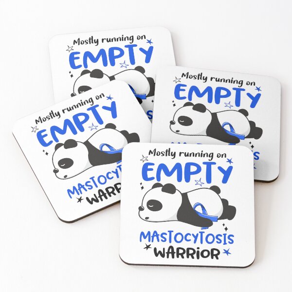 Item preview, Mastocytosis Awareness - Mostly Running On Empty Mastocytosis Warrior designed and sold by Hilten.