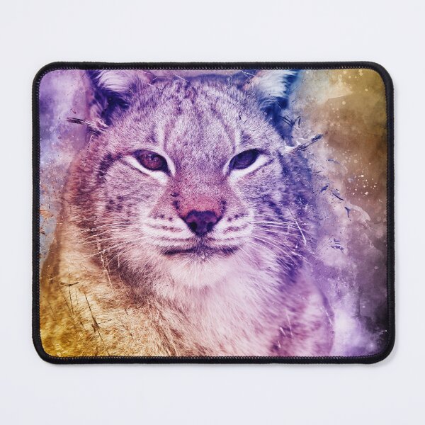 Item preview, Colorful Lynx Watercolor Digital Art designed and sold by KemeDesign.