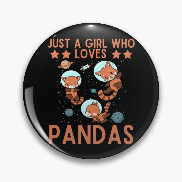 Artikelvorschau, Niedlicher Pandabär Mädchen Geschenk Weltraum Roter Panda Waschbär Liebhaber entworfen und verkauft von Rachiirt.