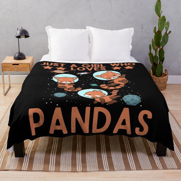 Item preview, Cute Panda Bear Girls Gift Space Red Panda Raccoon Lover designed and sold by Rachiirt.