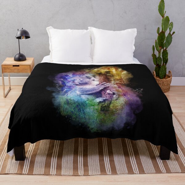 Item preview, Rainbow Koala Hanging onto Eucalyptus Tree, vibing designed and sold by KemeDesign.