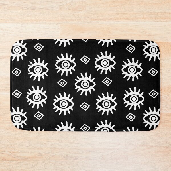 Item preview, Black and white eye print designed and sold by DemonicGloom.