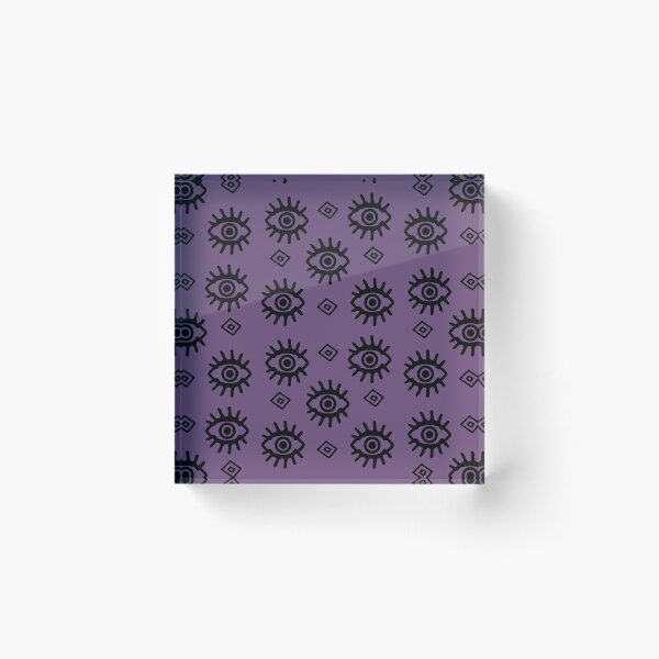 Item preview, Dark purple and black eye print designed and sold by DemonicGloom.