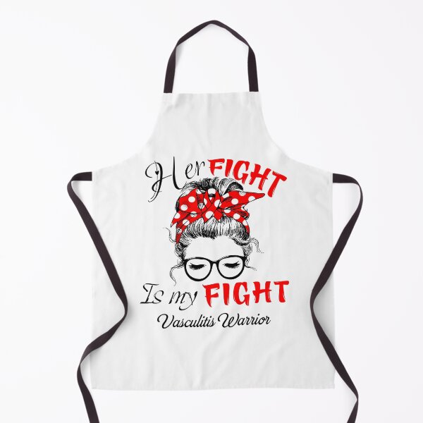 Item preview, Vasculitis Awareness - Her Fight is my Fight - Support Vasculitis Gifts designed and sold by Aaron309.