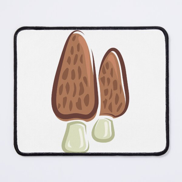 Item preview, Brown Morchella Morel Mushrooms designed and sold by CatsWCleavers.