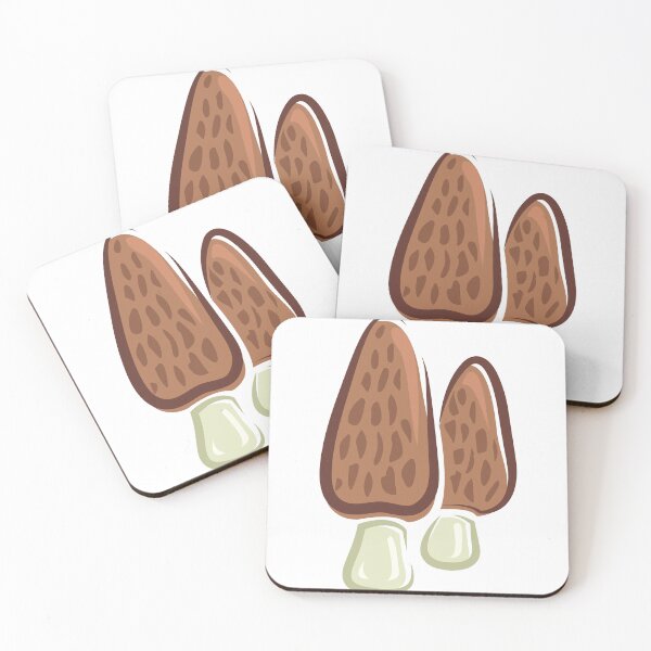 Item preview, Brown Morchella Morel Mushrooms designed and sold by CatsWCleavers.