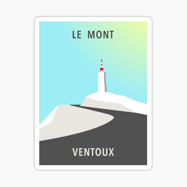Le Mont Ventoux Sticker